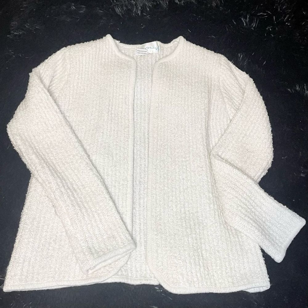 Vintage De Mura Open Cardigan SZ L